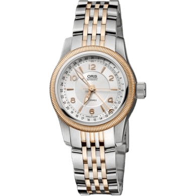 Big Crown Pointer Date 30 Stainless Steel - Rose Gold / Silver / Bracelet