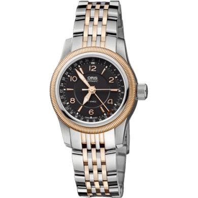 Big Crown Pointer Date 30 Stainless Steel - Rose Gold / Black / Bracelet