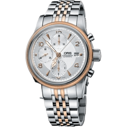 Big Crown Chronograph Stainless Steel - Rose Gold / Silver / Bracelet