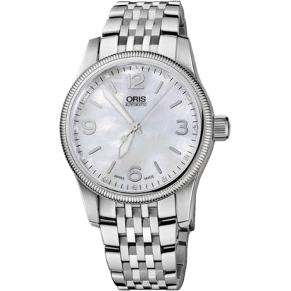 Big Crown Diamonds 38 Stainless Steel / MOP / Bracelet