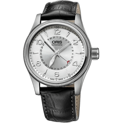 Big Crown Pointer Date 40 Stainless Steel / Silver