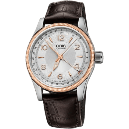 Big Crown Pointer Date 40 Stainless Steel - Rose Gold / Silver
