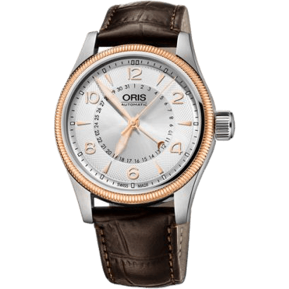 Big Crown Pointer Date 40 Stainless Steel - Rose Gold / Silver