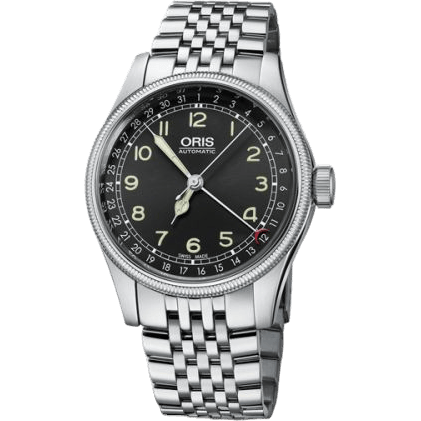 Big Crown Original Pointer Date 40 Stainless Steel / Black / Bracelet