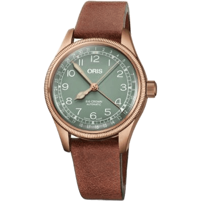 Big Crown Pointer Date 36 Bronze / Green / Strap