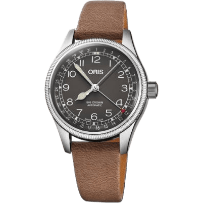 Big Crown Pointer Date 36 Stainless Steel / Black
