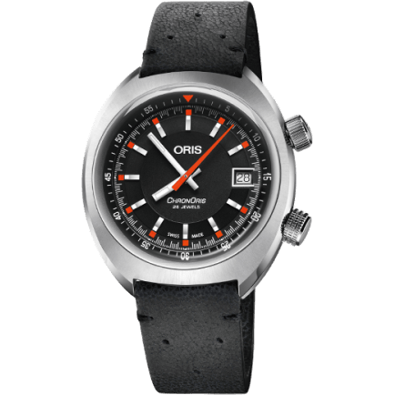 Chronoris Date / Black / Black Leather