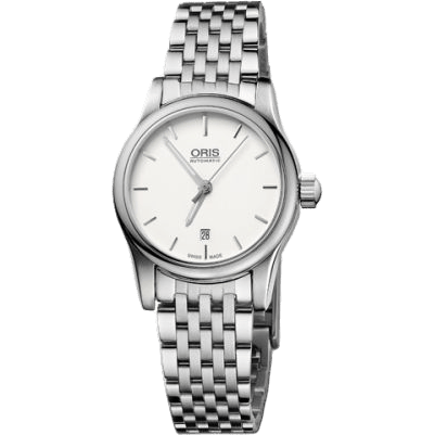 Classic Date Lady 28.5 Stainless Steel / Silver / Bracelet