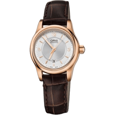 Classic Date Lady 28.5 Rose Gold / Silver