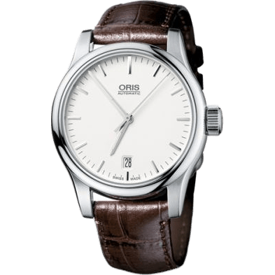 Classic Date 37 Stainless Steel / Silver
