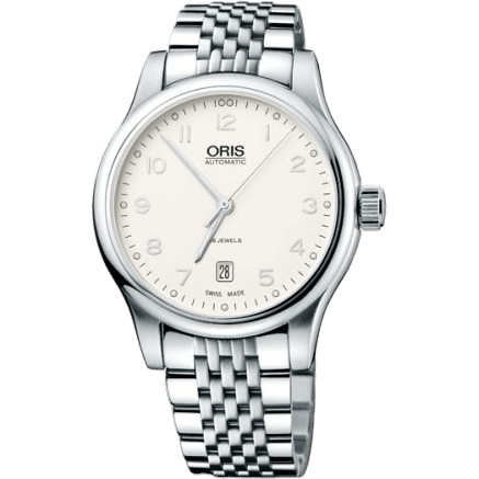 Classic Date 42 Stainless Steel / Silver / Bracelet