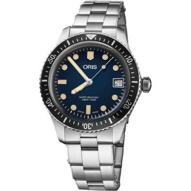Divers Sixty-Five 36 Stainless Steel / Blue / Bracelet