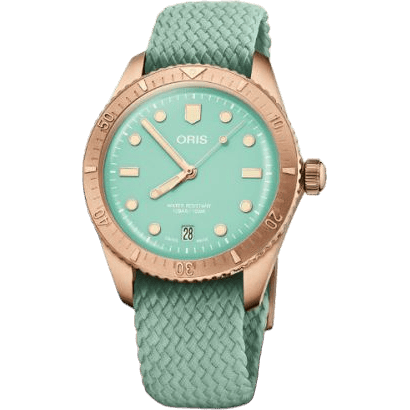 Divers Sixty-Five 38 Cotton Candy Wild Green / Perlon