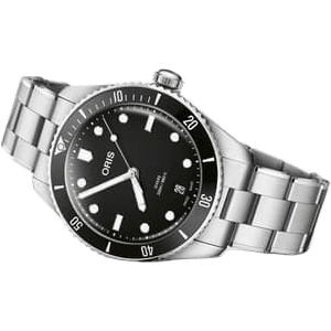 Divers Sixty-Five 39 Stainless Steel / Black / Bracelet