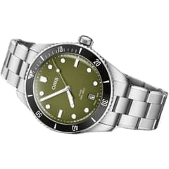 Divers Sixty-Five 39 Stainless Steel / Green