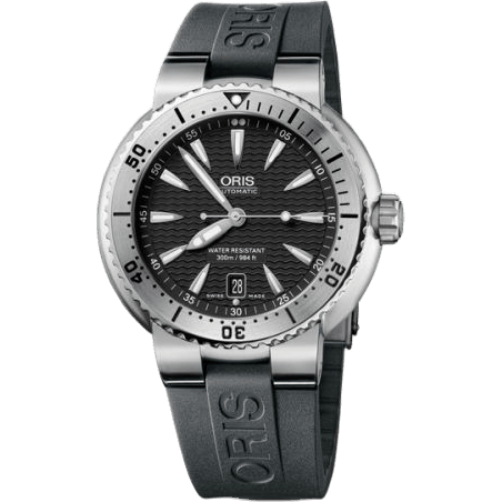 Divers Date Stainless Steel / Black / Rubber