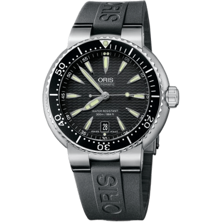 Divers Date Stainless Steel / Black / Rubber