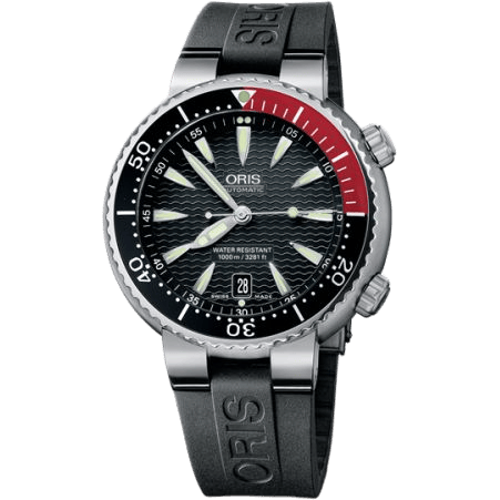 Divers Date Titanium / Black / Rubber