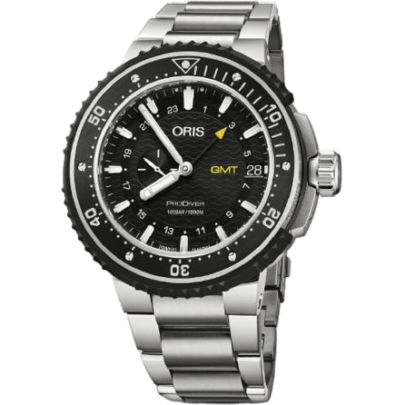 ProDiver GMT Titanium / Black / Bracelet