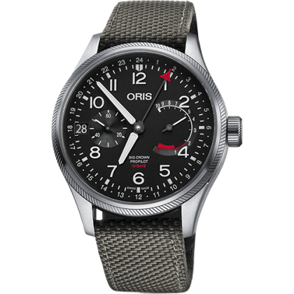 Big Crown ProPilot Calibre 114 Stainless Steel / Black / Textile