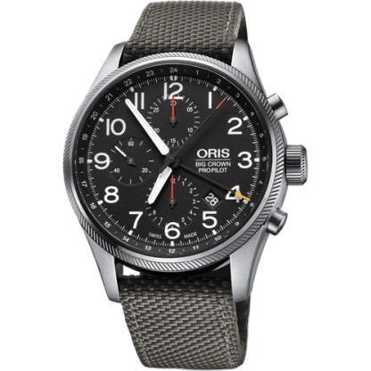 Big Crown ProPilot Chronograph GMT Stainless Steel / Black