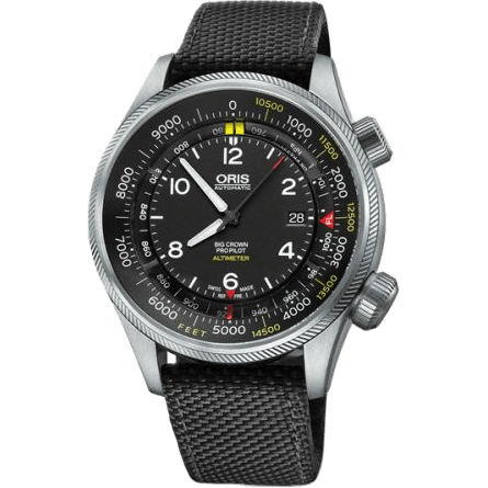 Big Crown ProPilot Altimeter Feet / Black Textile