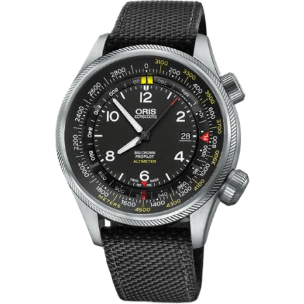 Big Crown ProPilot Altimeter Meter / Black Textile