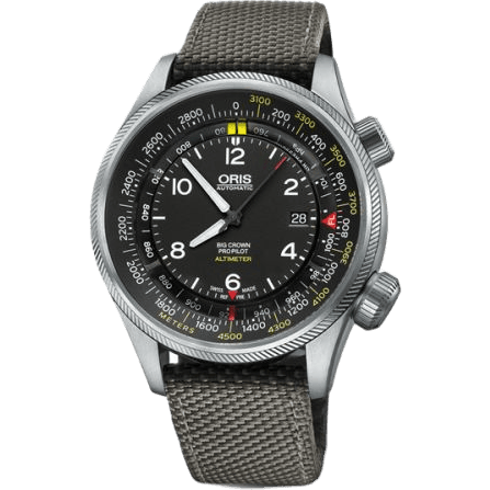 Big Crown ProPilot Altimeter Meter / Grey Textile