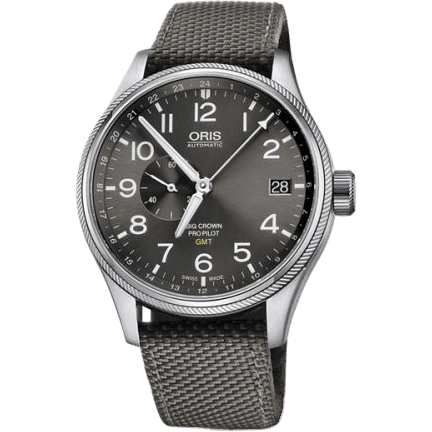 Big Crown ProPilot GMT Stainless Steel / Grey