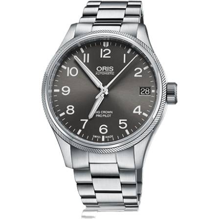Big Crown ProPilot Big Date Stainless Steel / Grey / Bracelet