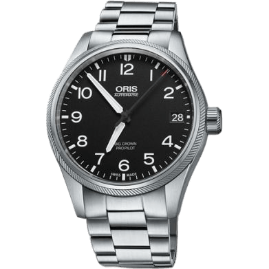 Big Crown ProPilot Big Date Stainless Steel / Black / Stainless Steel