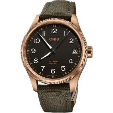 Big Crown ProPilot Big Date Bronze / Black / Fabric