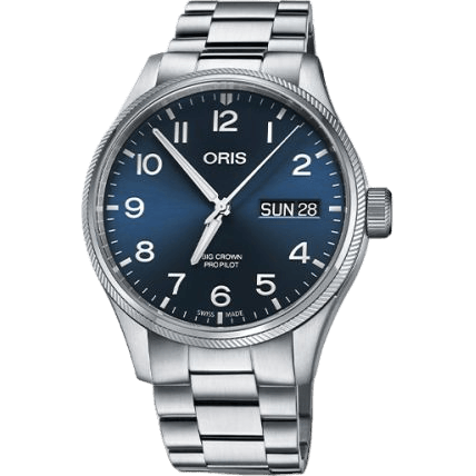 Big Crown ProPilot Big Day Date Stainless Steel / Blue / Bracelet