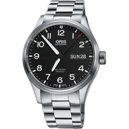 Big Crown ProPilot Big Day Date Stainless Steel / Black / Bracelet