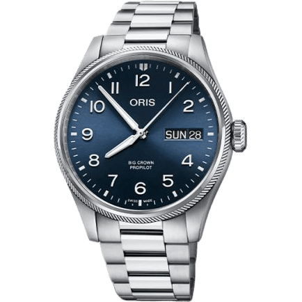 Big Crown ProPilot Big Day Date Stainless Steel / Blue / Bracelet