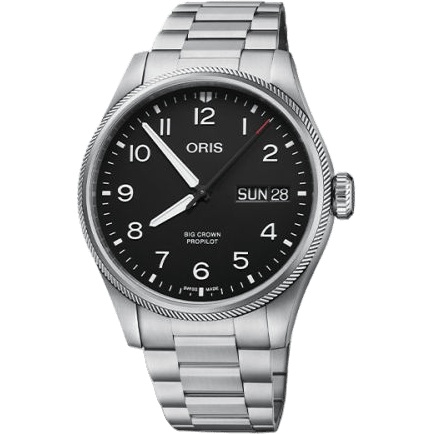 Big Crown ProPilot Big Day Date Stainless Steel / Black / Bracelet