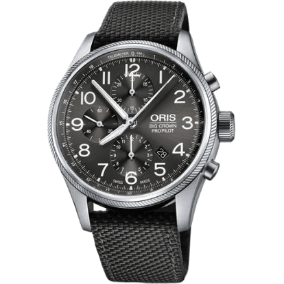 Big Crown ProPilot Chronograph Stainless Steel / Grey