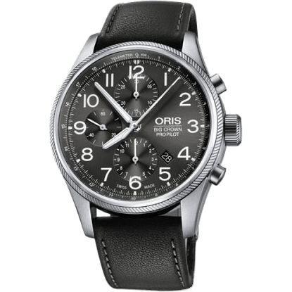 Big Crown ProPilot Chronograph Stainless Steel / Grey
