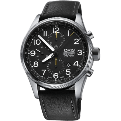 Big Crown ProPilot Chronograph Stainless Steel / Black