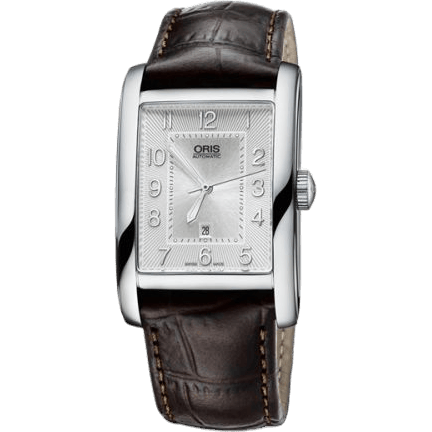 Rectangular Date 30 Stainless Steel / Silver - Arabic