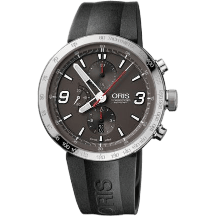 TT1 Chronograph Stainless Steel / Grey / Rubber