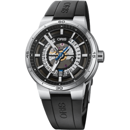 TT1 Engine Date Stainless Steel / Skeleton / Rubber