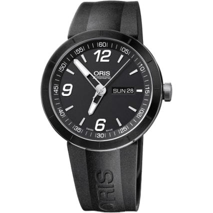 TT1 Day Date Stainless Steel - Ceramic / Black / Rubber