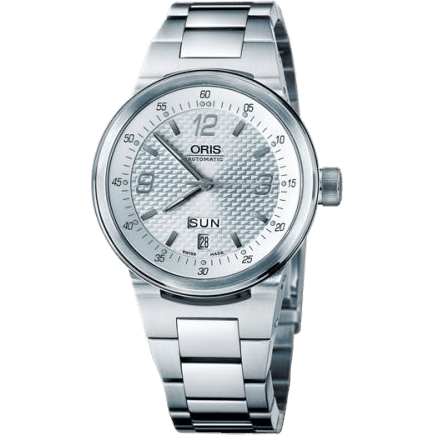 WilliamsF1 Team Day Date 40.5 Stainless Steel / Silver / Bracelet