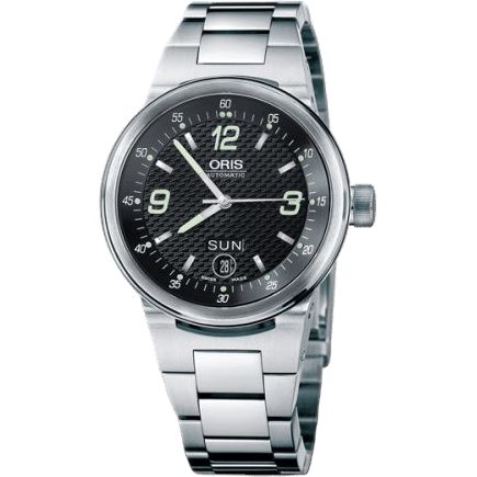 WilliamsF1 Team Day Date 40.5 Stainless Steel / Black / Bracelet