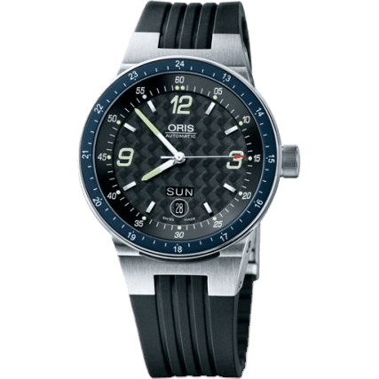 WilliamsF1 Team Day Date 42 Stainless Steel / Black / Rubber
