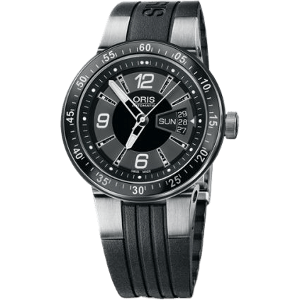 WilliamsF1 Team Day Date 42 Stainless Steel / Black / Rubber