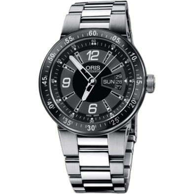 WilliamsF1 Team Day Date 42 Stainless Steel / Black / Bracelet