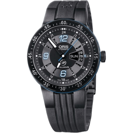 WilliamsF1 Team Day Date 44 PVD / Black / Rubber