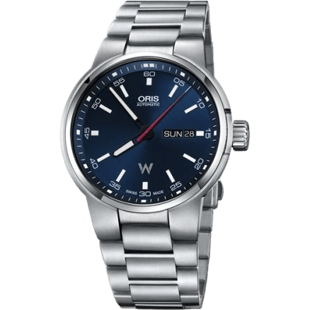 Williams Day Date 42 Stainless Steel / Blue / Bracelet